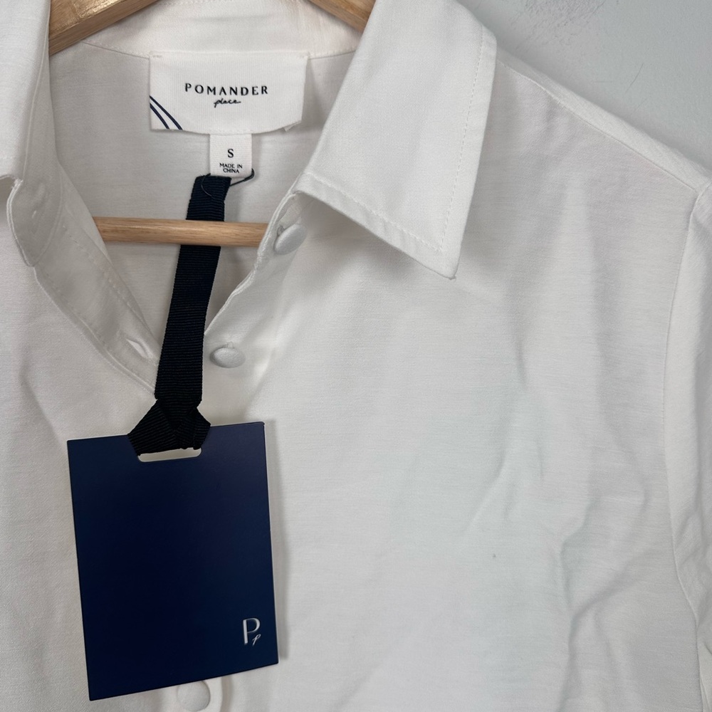 POMANDER PLACE White Ashlen Blouse - Picture 7 of 12